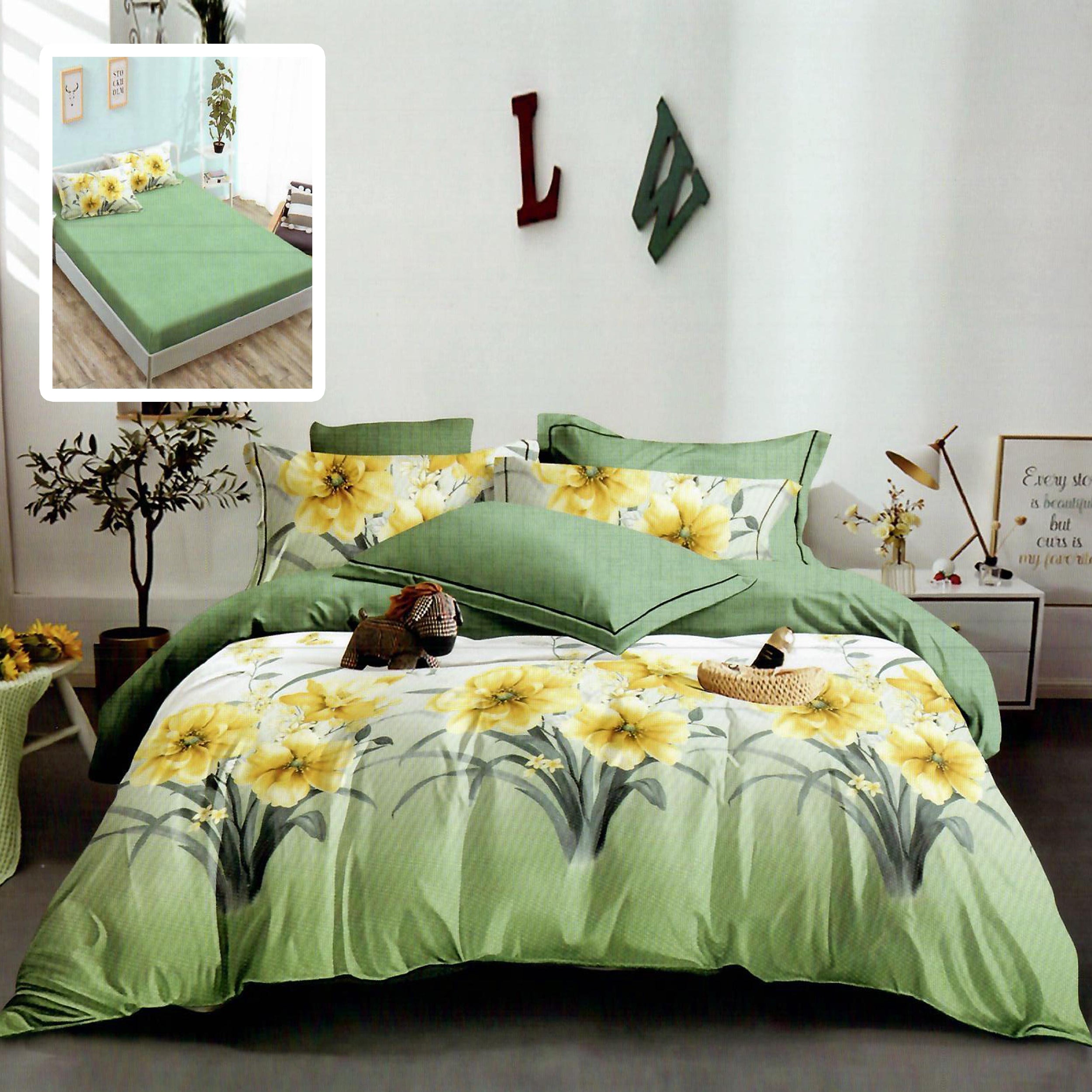LENJERIE FINET 6 PIESE CU HUSĂ - 160x200 ȘI 180x200 (HF6P256)